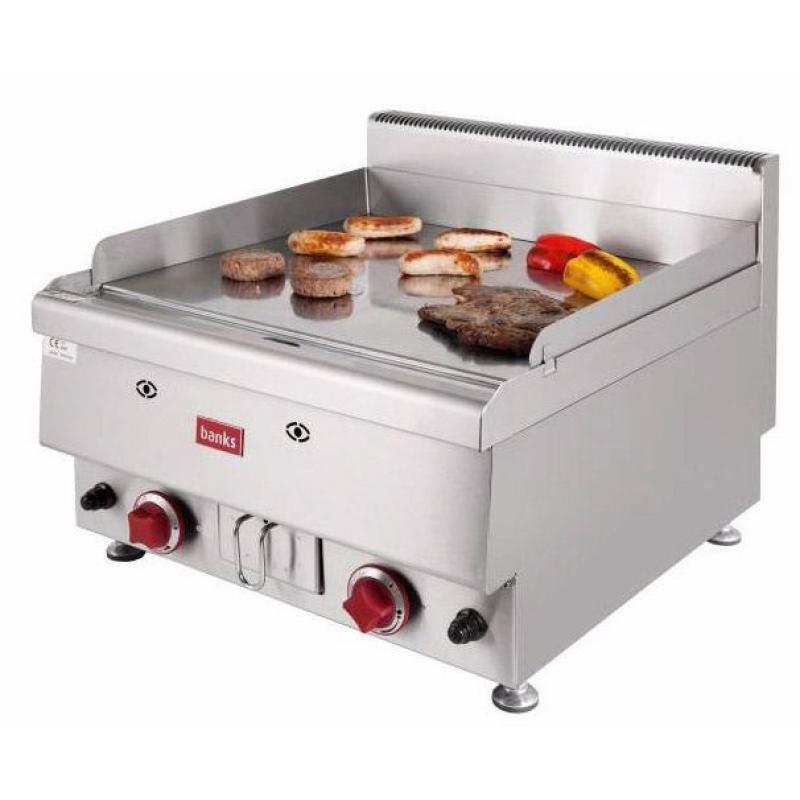Gas griddle twin burner from Banks GGC600 BRAND NEW