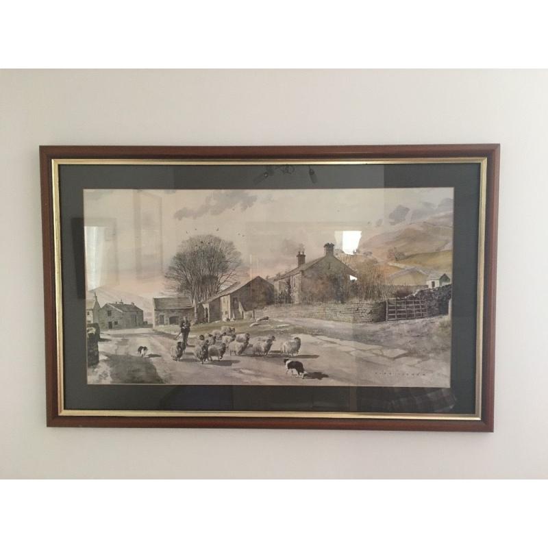 Framed print - Down from the Hills - Alan Ingam