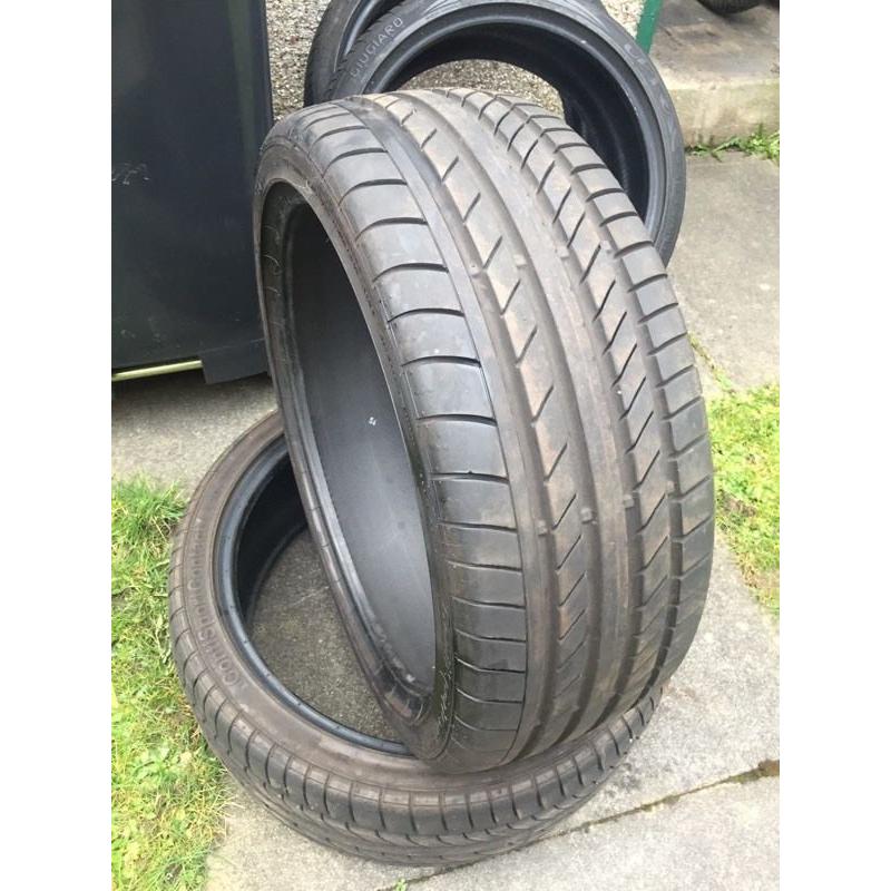 Continental SportContact M3 OE 225/40/19 Tyres x 2