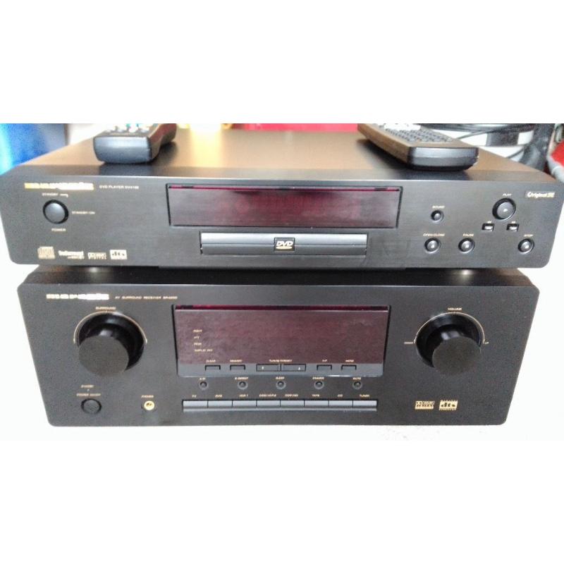 Marantz SR4200 Receiver Amplifier+ Marantz DV4100 Dvd Player