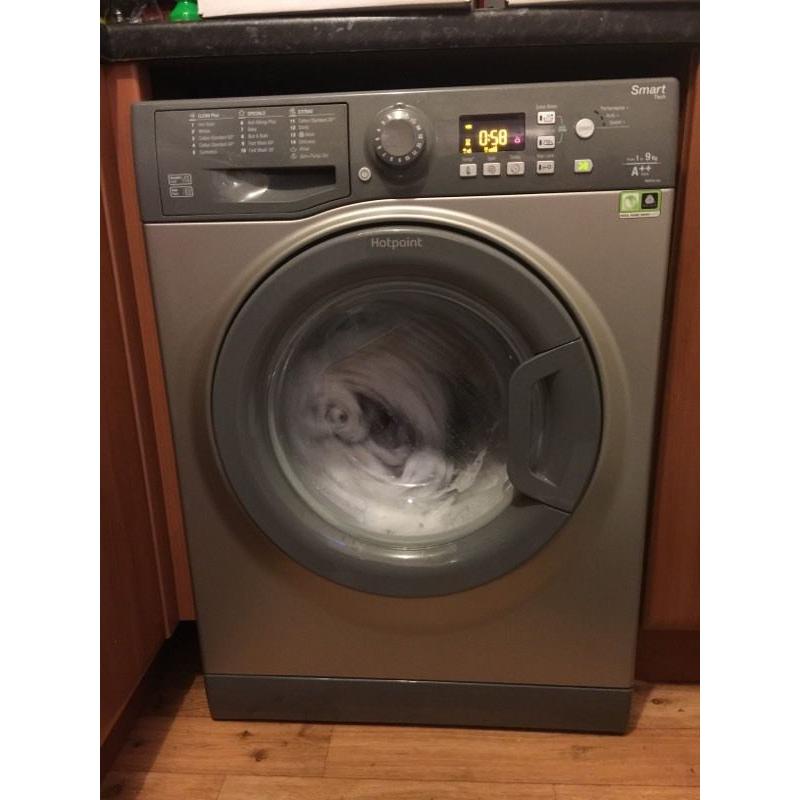HOTPOINT WMFHUG742G SMART Washing Machine - Graphite