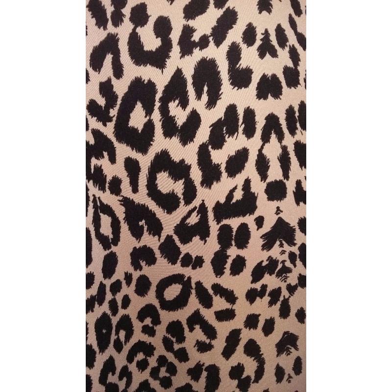 leopard print bodycon dress