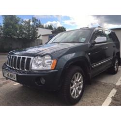 2007 JEEP GRAND CHEROKEE OVERLAND 3.0 CRD 4x4 AUTOMATIC FULLY LOADED PX swap
