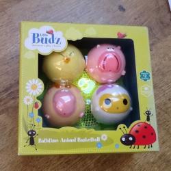 LITTLE BUDZ ANIMAL BASKET BALL BATH TOY AGE 12 MONTHS PLUS - IT IS NEW & NOT BEEN OPENED
