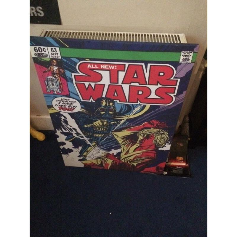 Star Wars canvas