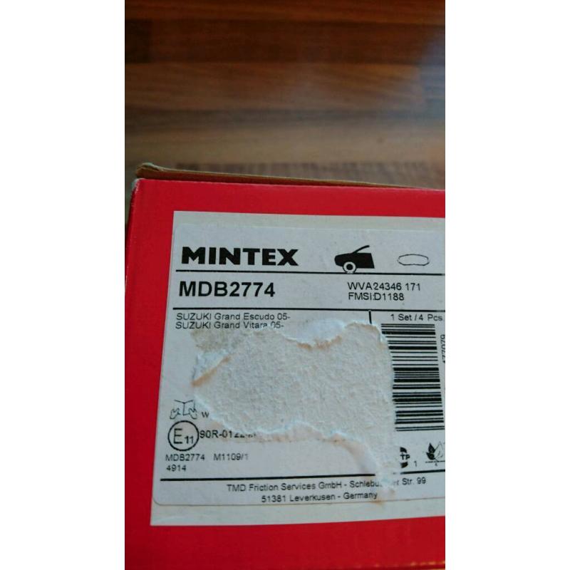 Mintex Grand Vitara front pads