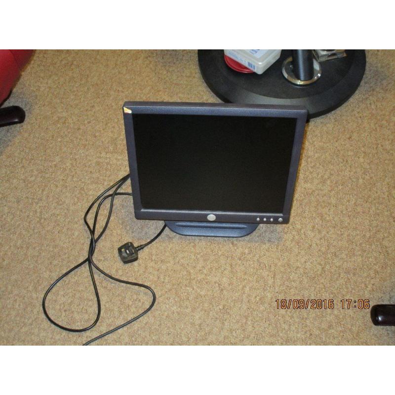 17" Dell computer monitor