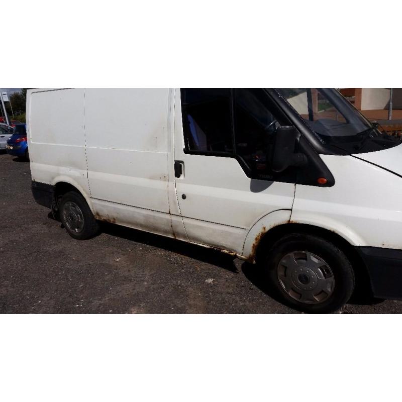 FORD TRANSIT SWB T280 SELLING AS SPARES OR REPAIR 2 MONTHS MOT