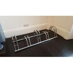5 Section Double Level Cycle Rack