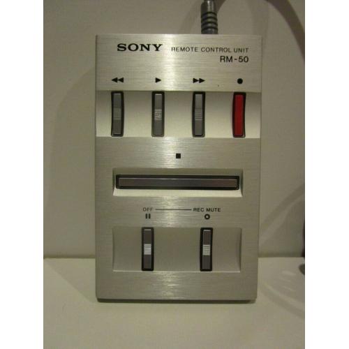 Sony RM-50 Original Cable Remote Control TC-K88-b TC-K80ii TC-K81/K75 New no Box
