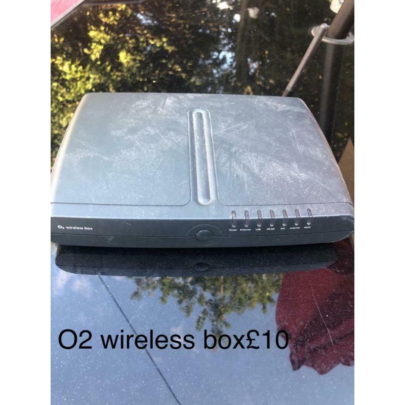 O2 wireless box ?10