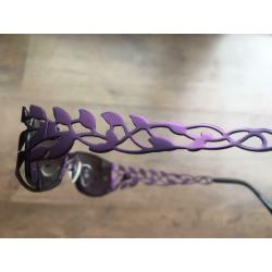 Purple women?s sunglasses