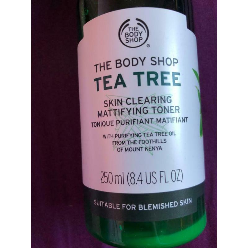 Body shop tea tree toner