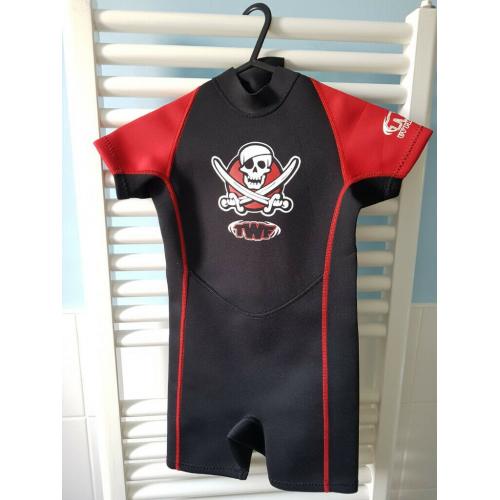 pirate shortie kids wetsuit