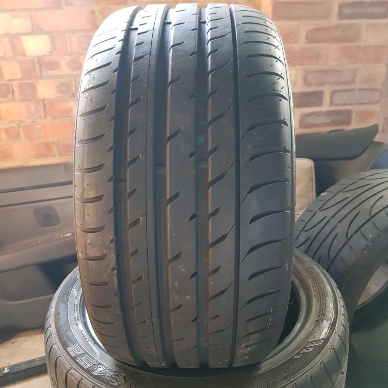 265.40.17 part worn tyres 17" toyo proxe falken