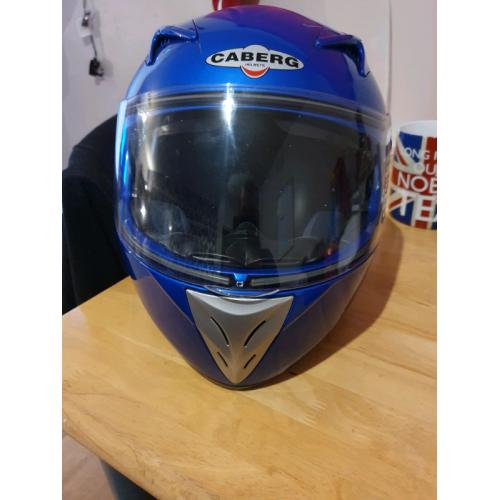 Medium size motorbike helmet