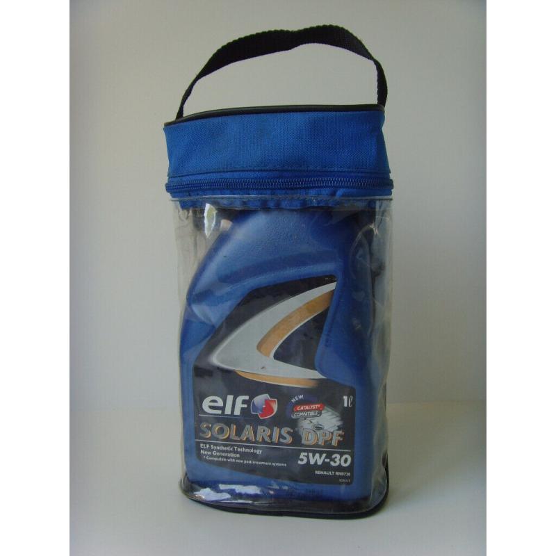 RENAULT Top Up Oil Bag with 1L elf oil - CAN DELIVER