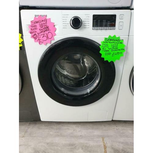 Ex display Samsung 9kg load 1400 spin washing machine