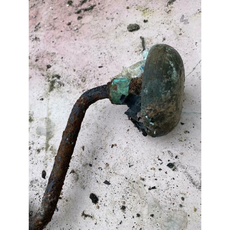 Antique hand drill vintage tool