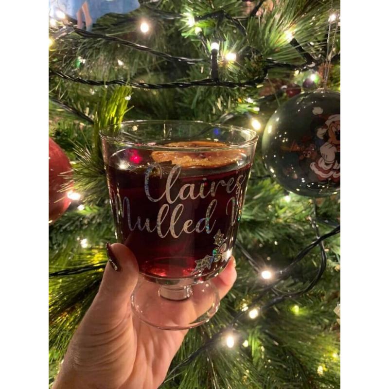 PERSONALISED MULLED WINE GOBLET