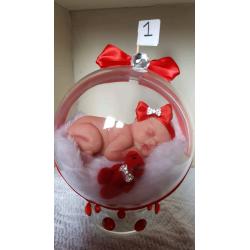 Baby Christmas baubles