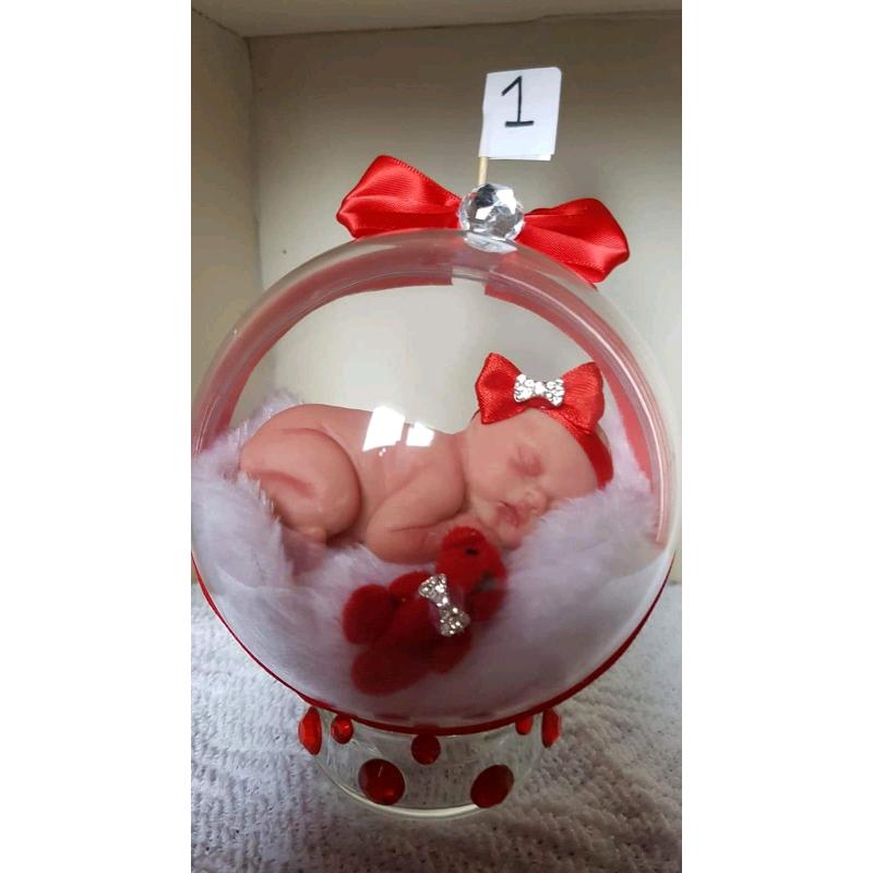 Baby Christmas baubles