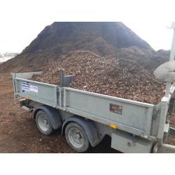 Tri Ard Quarries Wood Chip Bark Peat Moss Topsoil screened Free delivery