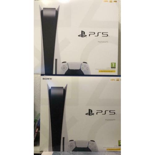 Trusted seller UK Stock PS5 console Disk version collect Le2 in hand receipt and warranty