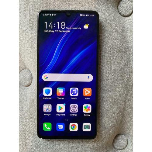 huawei p30 unlocked BRAND NEW CONDITION with charger