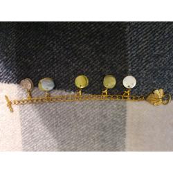Handmade gold bracelet