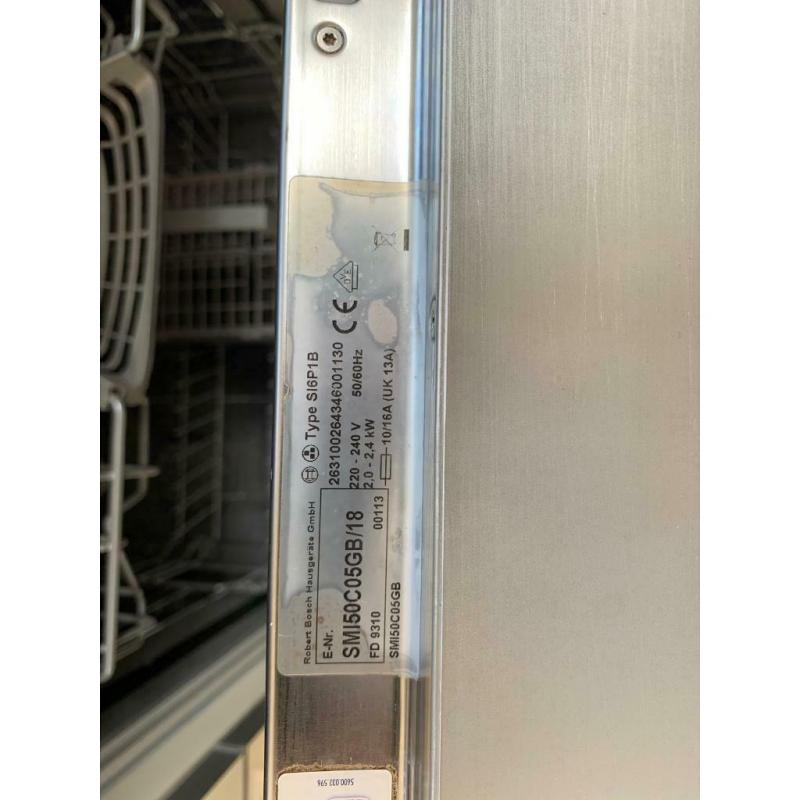 Bosch Semi Intergrated Dishwasher
