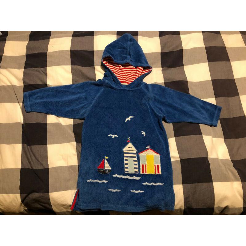 3 x child hooded beach towel robes - size 4 years