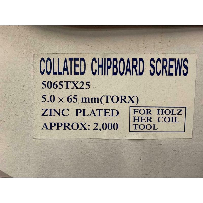 Collated Chipboard Screws