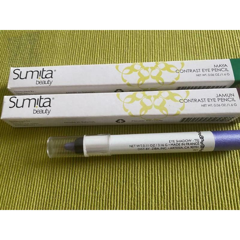 2 Sumita eye pencils and 1 eye shadow pencil