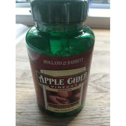 Apple cider vinegar tablets