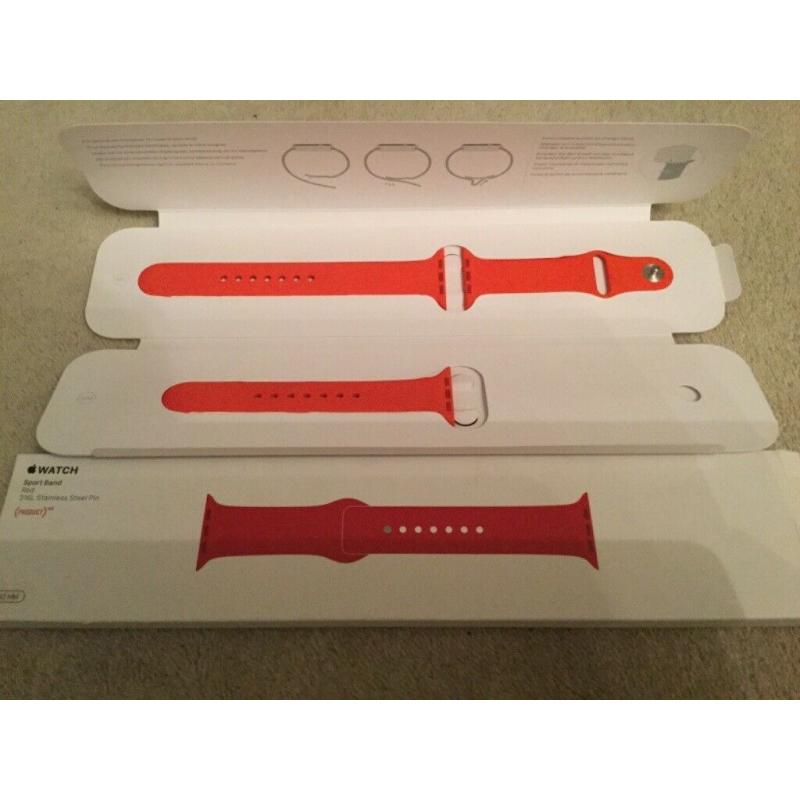 Apple Watch Sport Band - Red