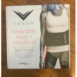 RRP ?199 Venom wearable heat and vibrating back device