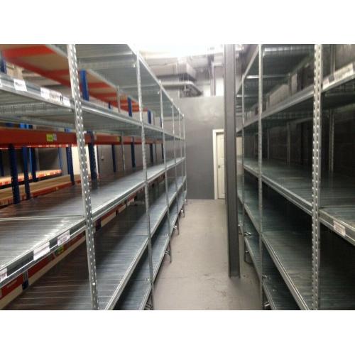 150 bays Galvenised SUPERSHELF industrial shelving 2.1m high. ( pallet racking /storage)