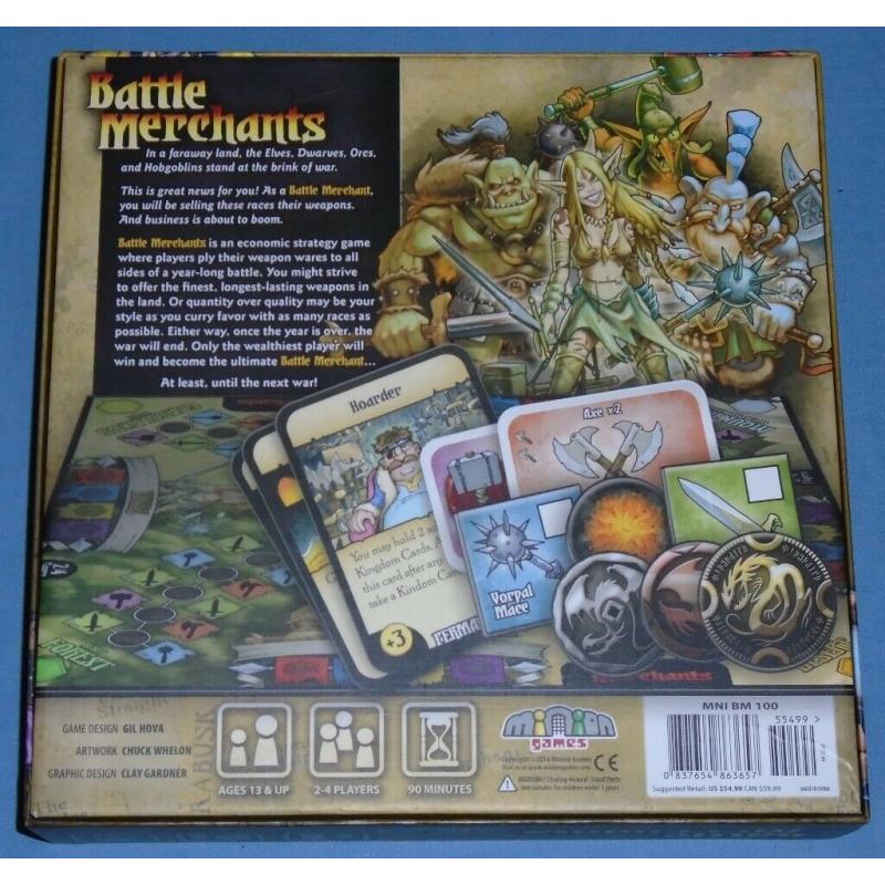 'Battle Merchants' Board Game