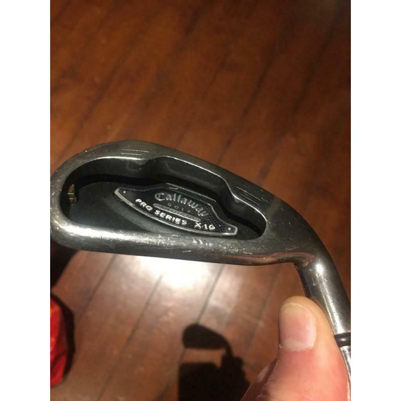 Callaway X16 Pro Series 3 iron with new grip.
