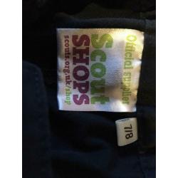 Official Scout trousers age 7-8 barely worn