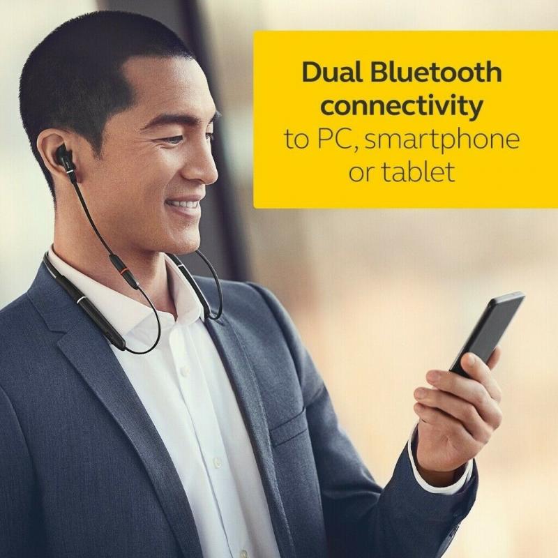 Jabra Evolve 65e MS & Link 370 Wireless Bluetooth In-Ear Headphones - RRP?170.00