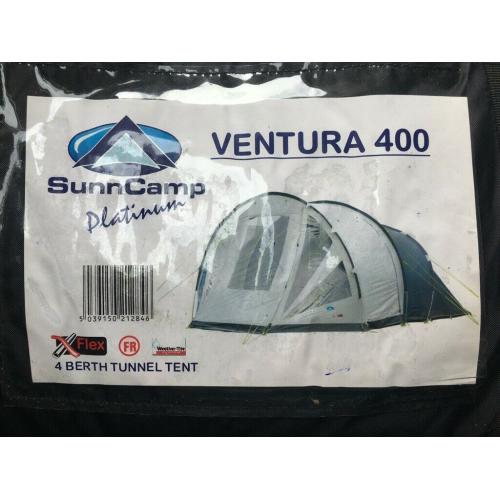 SunnCamp Ventura 400 Camping Tent 4 berth - **NEW**