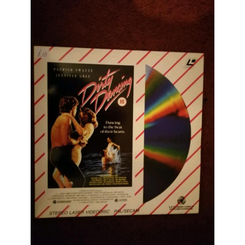 Dirty Dancing Laser Disc.
