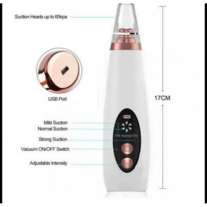 Electric Blackhead Remover Face Pore Acne Skin Care Cleaner Vacuum Suction