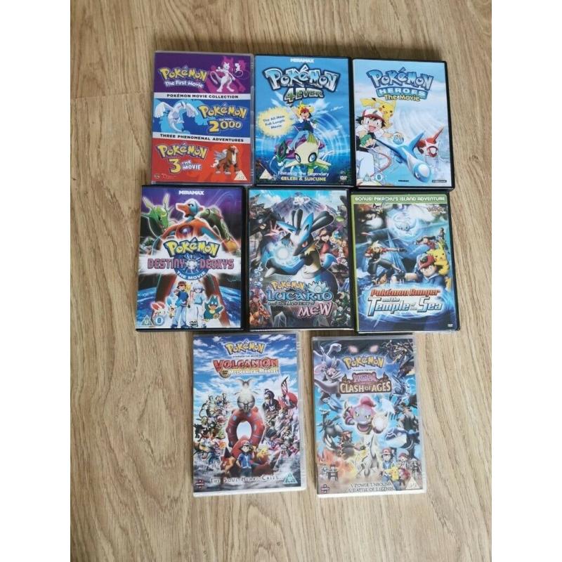 Pokemon Movie DVDs