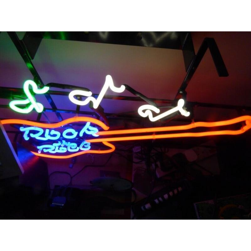 collectible Neon Rock and Roll Sign, beautiful, rare