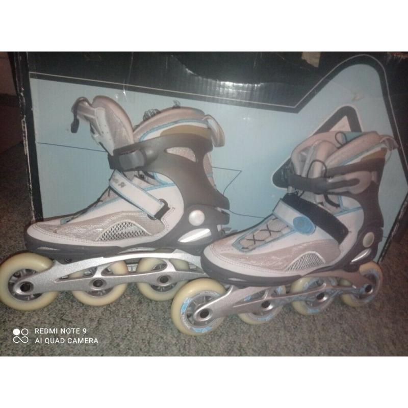 soft boot skates, size 38/5.5