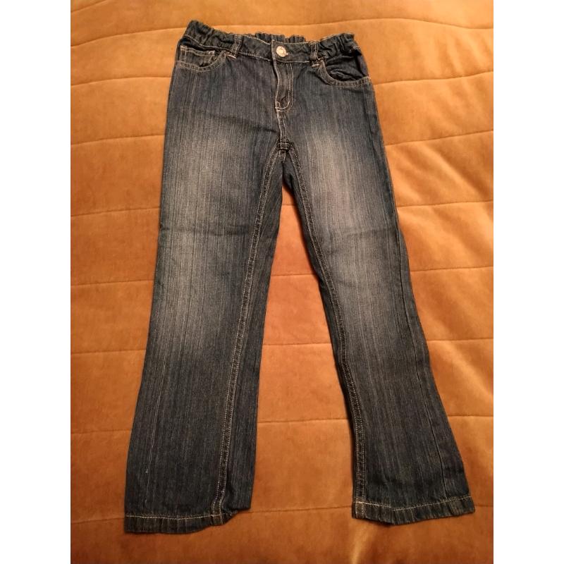 Mothercare Girls Blue Jeans 6-7 Years