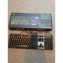 Gamemax RGB Keyboard and Strike RGB gaming mouse